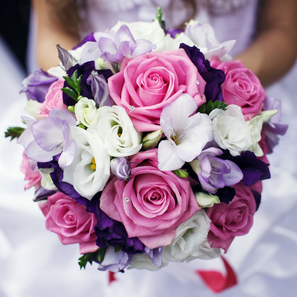 Wedding bouquet close-up